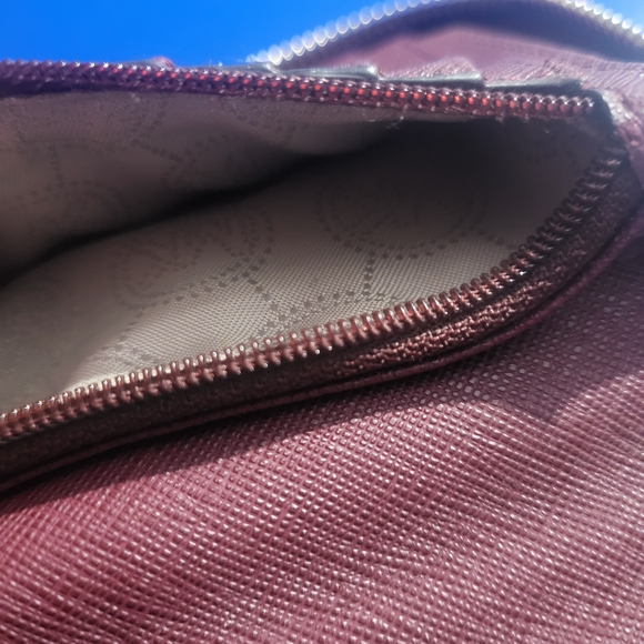 Michael Kors Burgundy Zip Wallet - Picture 6 of 6